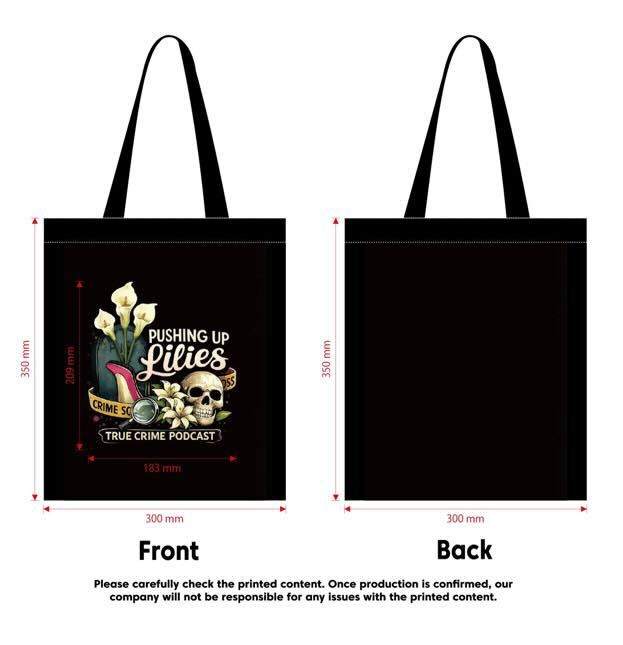 Pushing Up Lilies Tote Bag